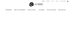 Desktop Screenshot of defielec.be